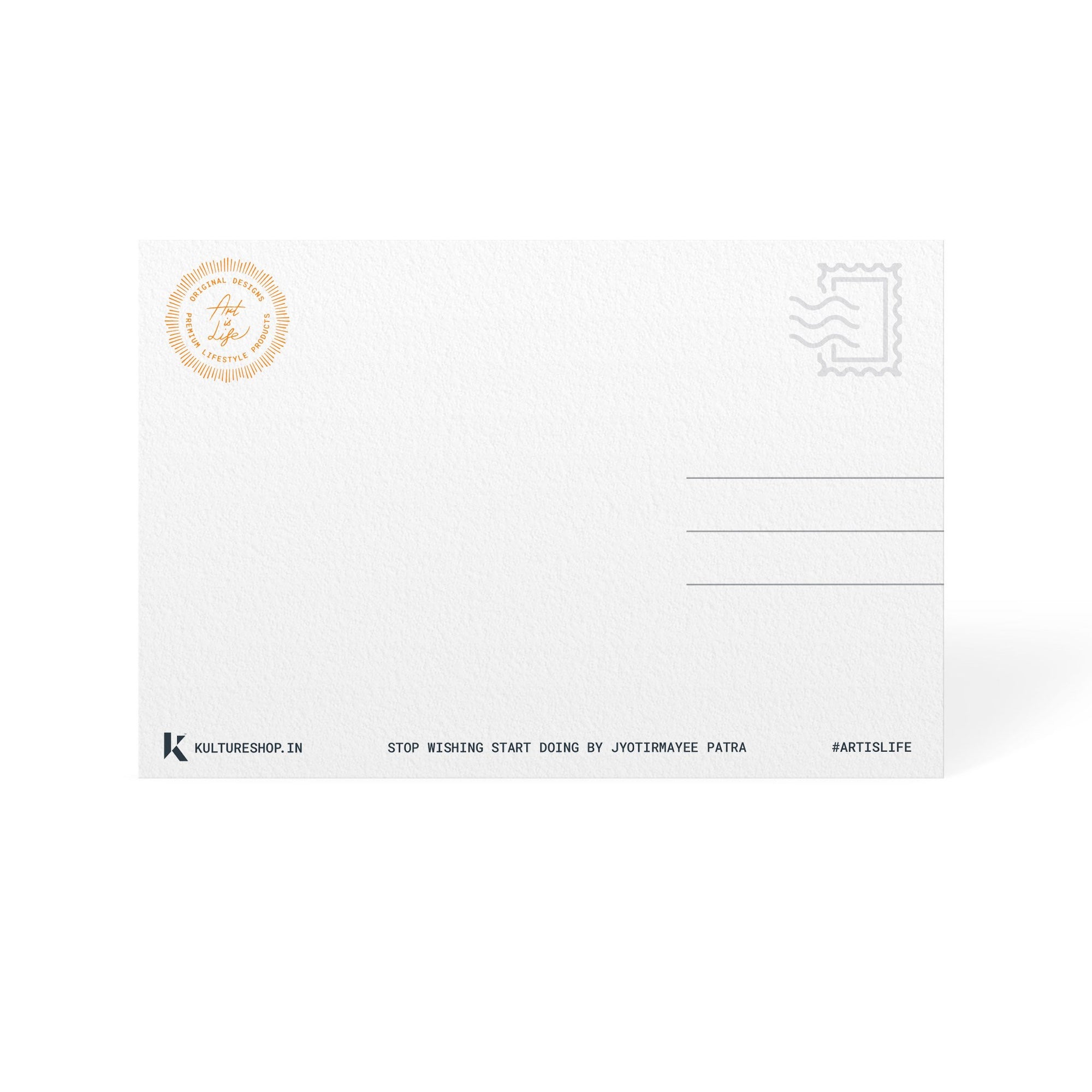 Stop Wishing Start Doing