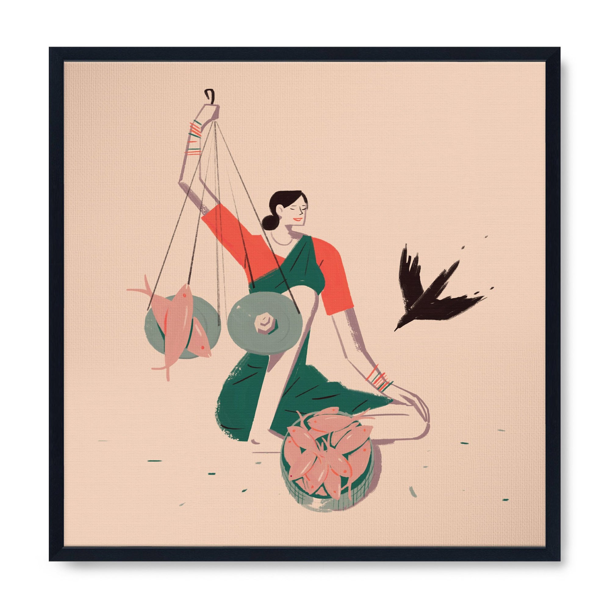 Street Stories - Fisherwoman