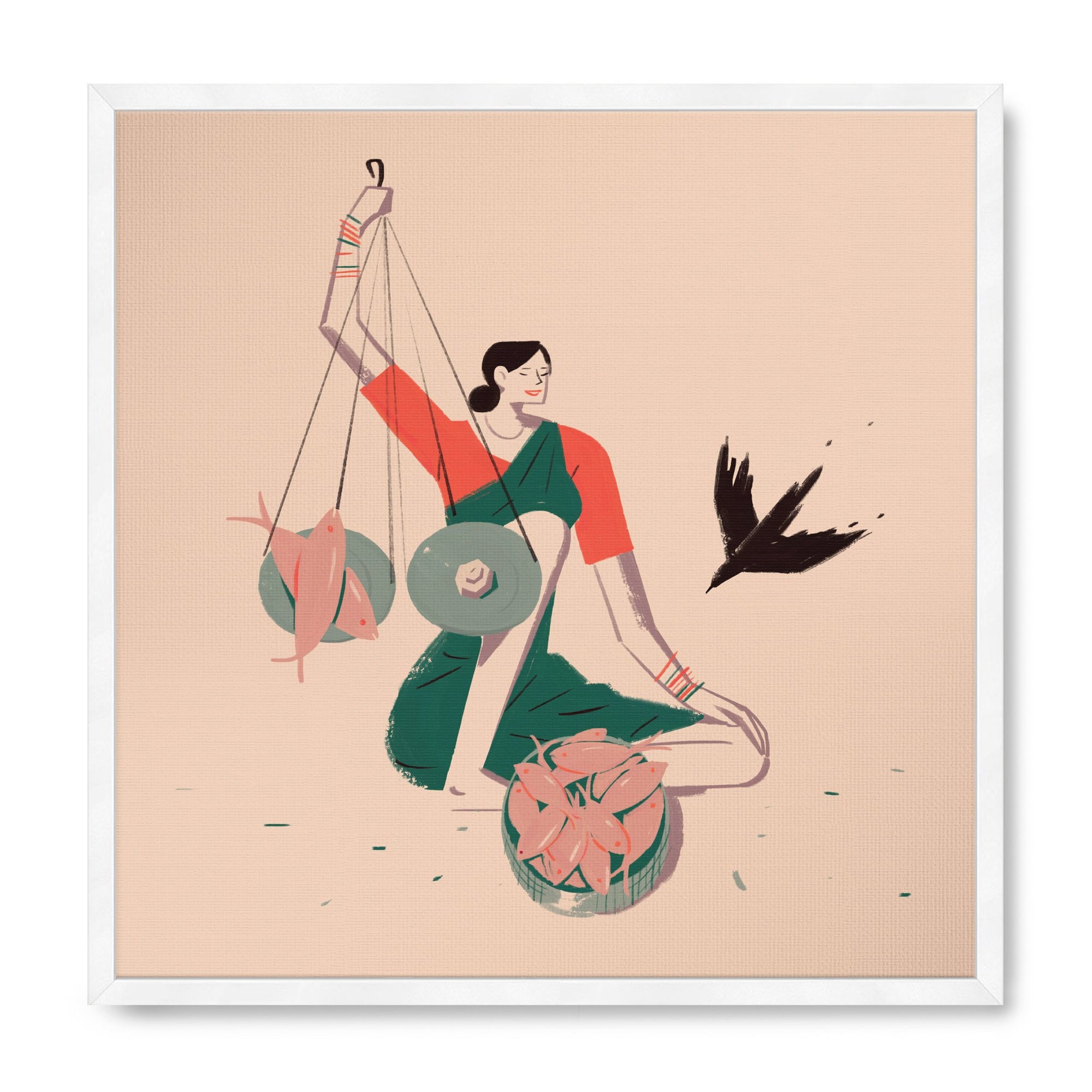 Street Stories - Fisherwoman