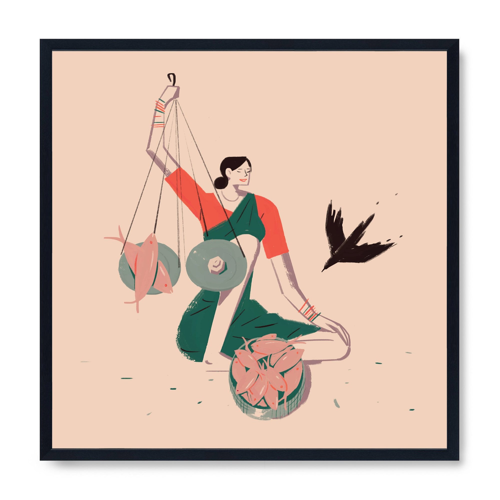 Street Stories - Fisherwoman