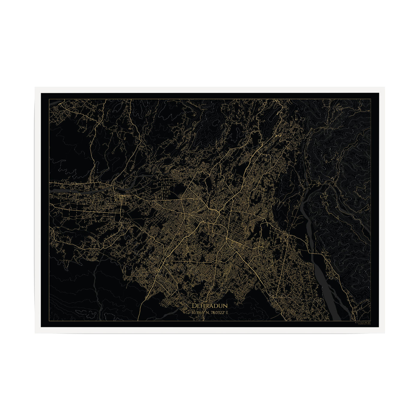 Tracing Cities - Dehradun