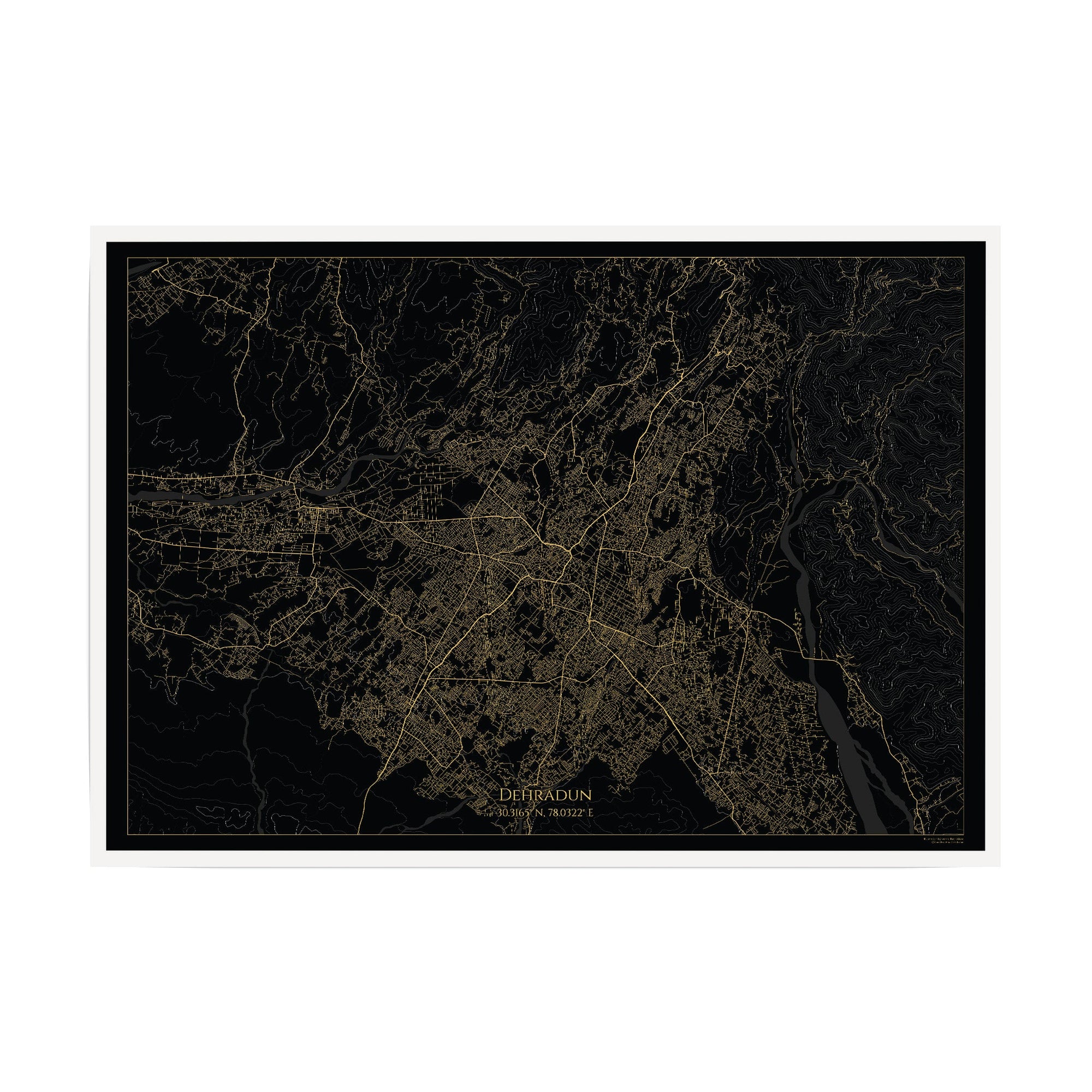 Tracing Cities - Dehradun