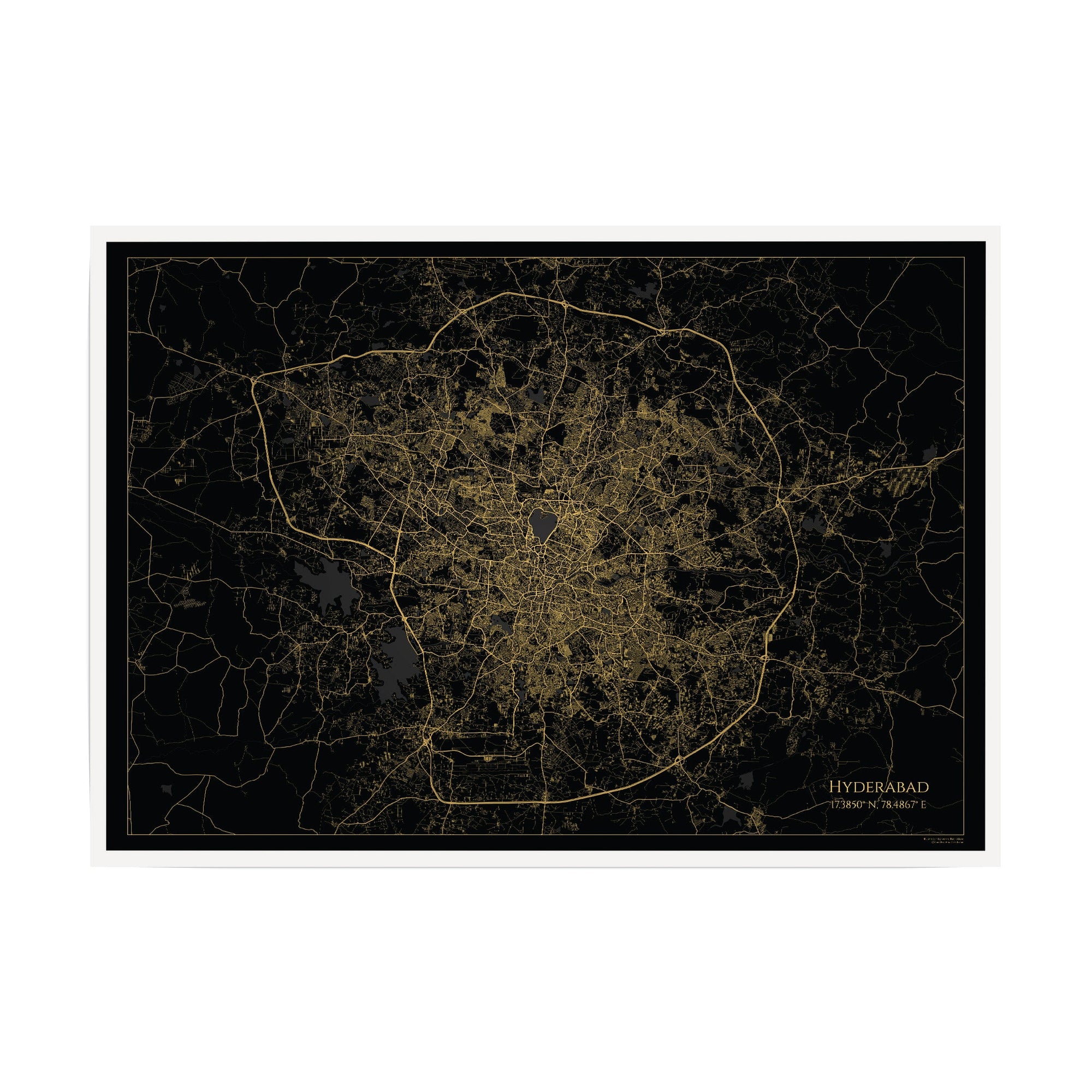 Tracing Cities - Hyderabad