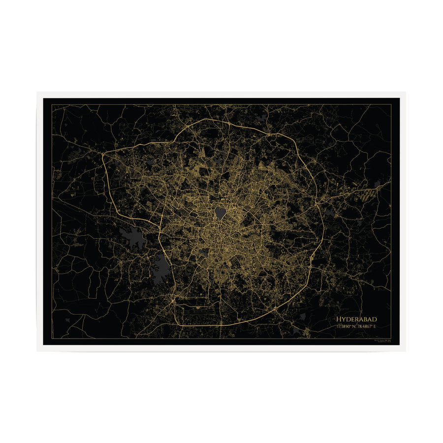 Tracing Cities - Hyderabad