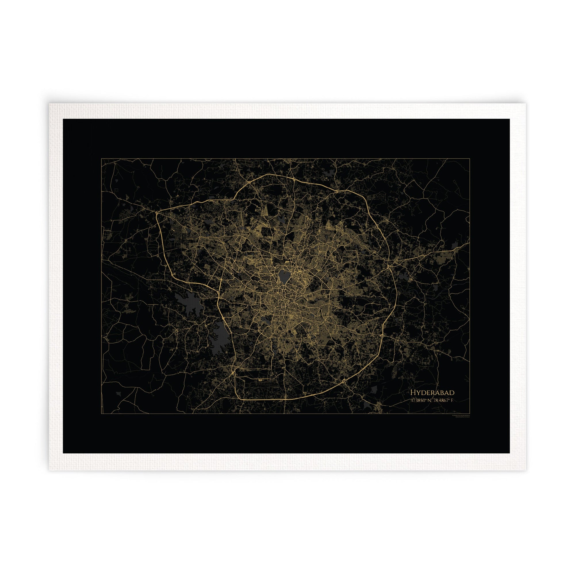 Tracing Cities - Hyderabad