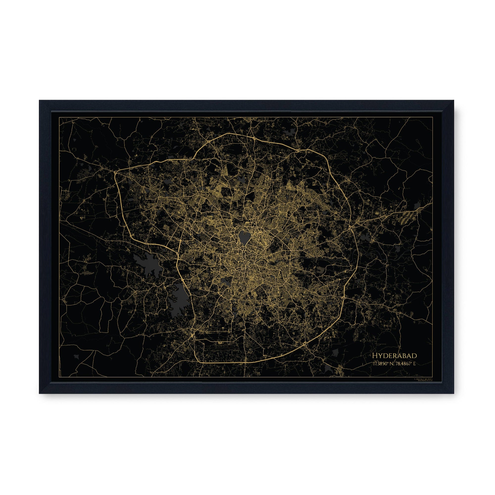 Tracing Cities - Hyderabad