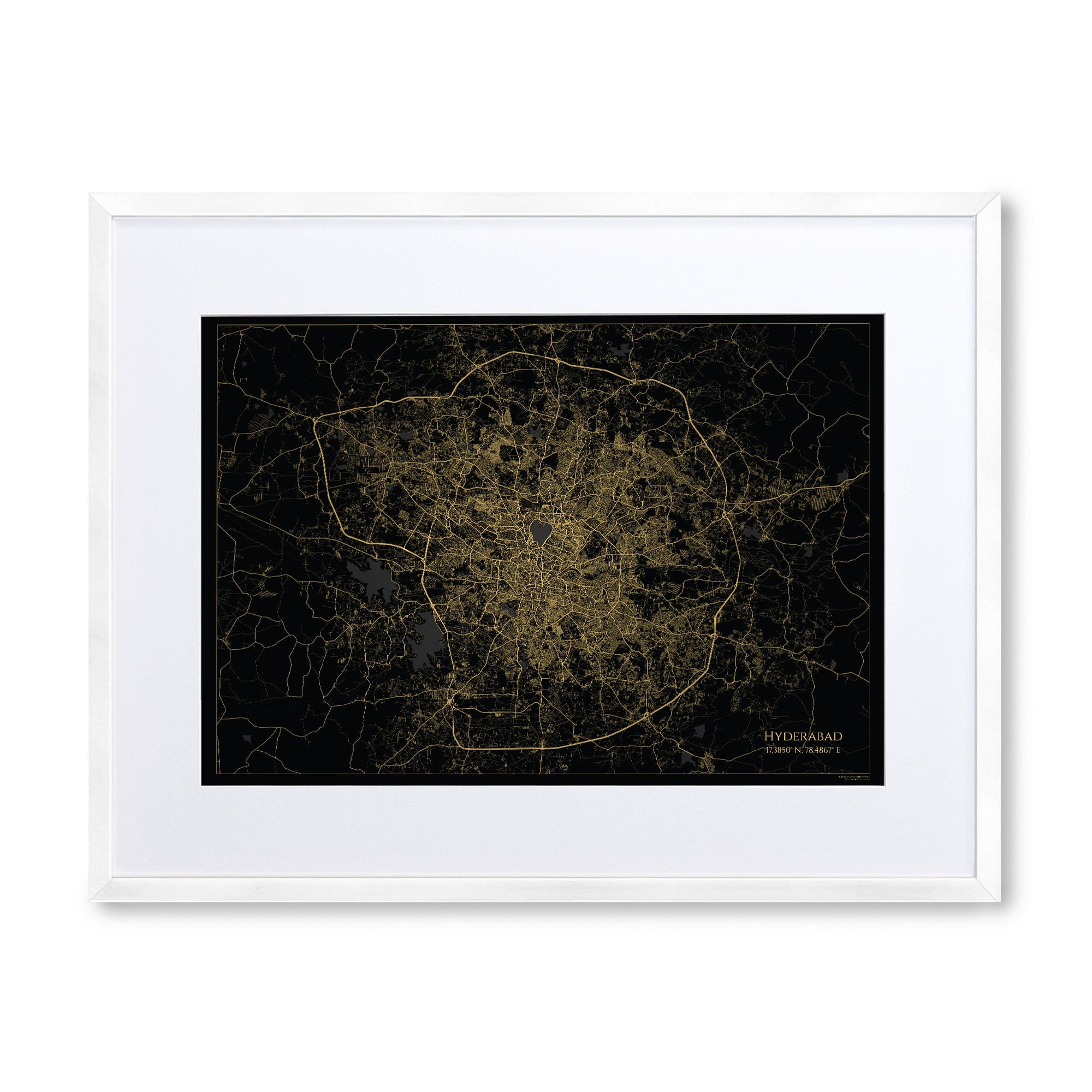 Tracing Cities - Hyderabad