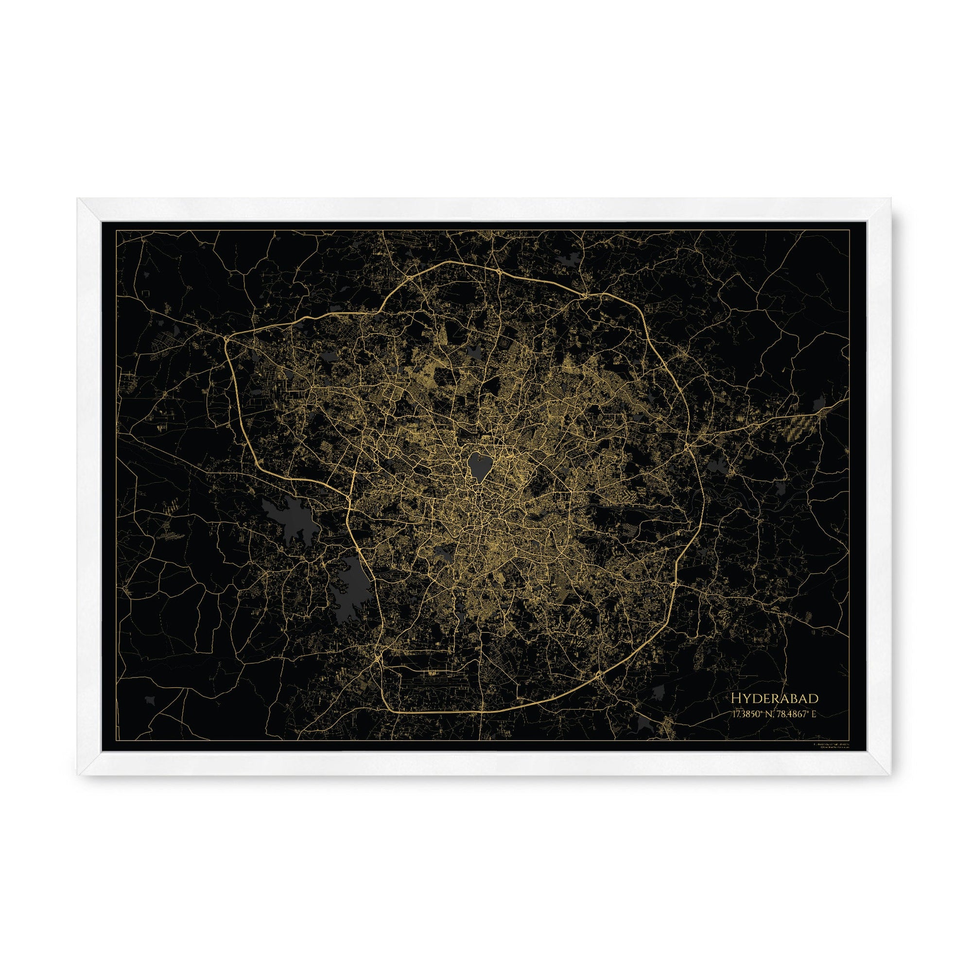 Tracing Cities - Hyderabad