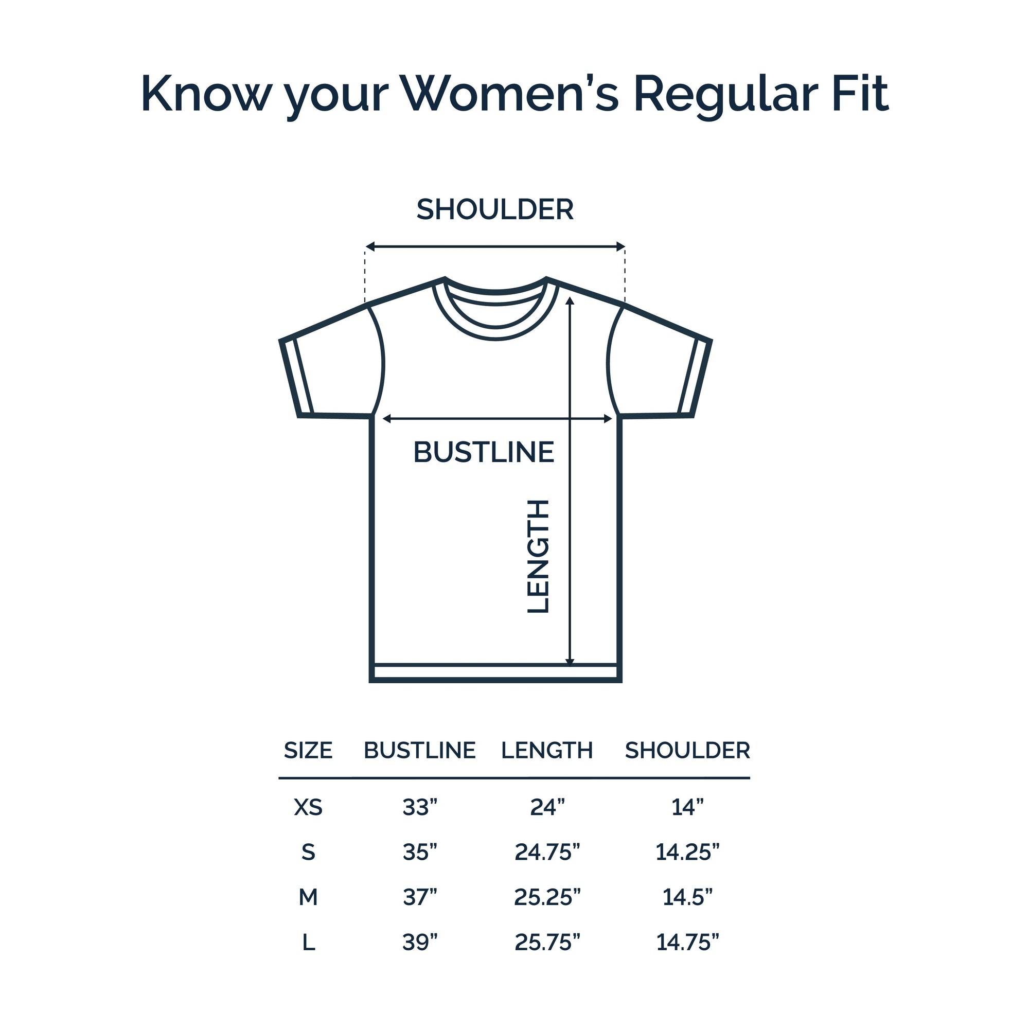 Women's Black Regular